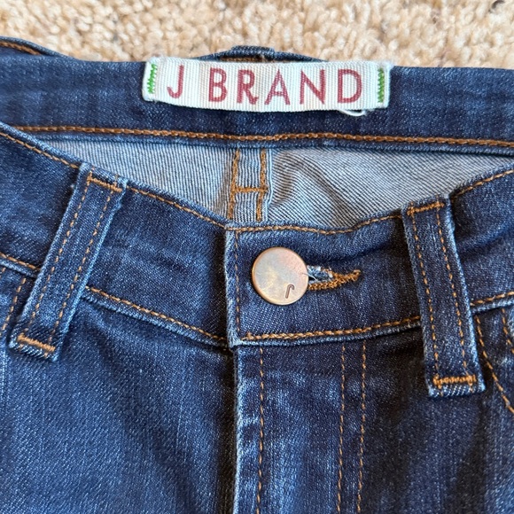 J Brand Dark Blue Flare Leg Women's Jeans Size 26 - Picture 2 of 6